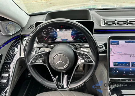 2021 Mercedes-Benz S 580 4Matic z USA, uszkodzony, nr VIN W1K6G7GB8MA039284